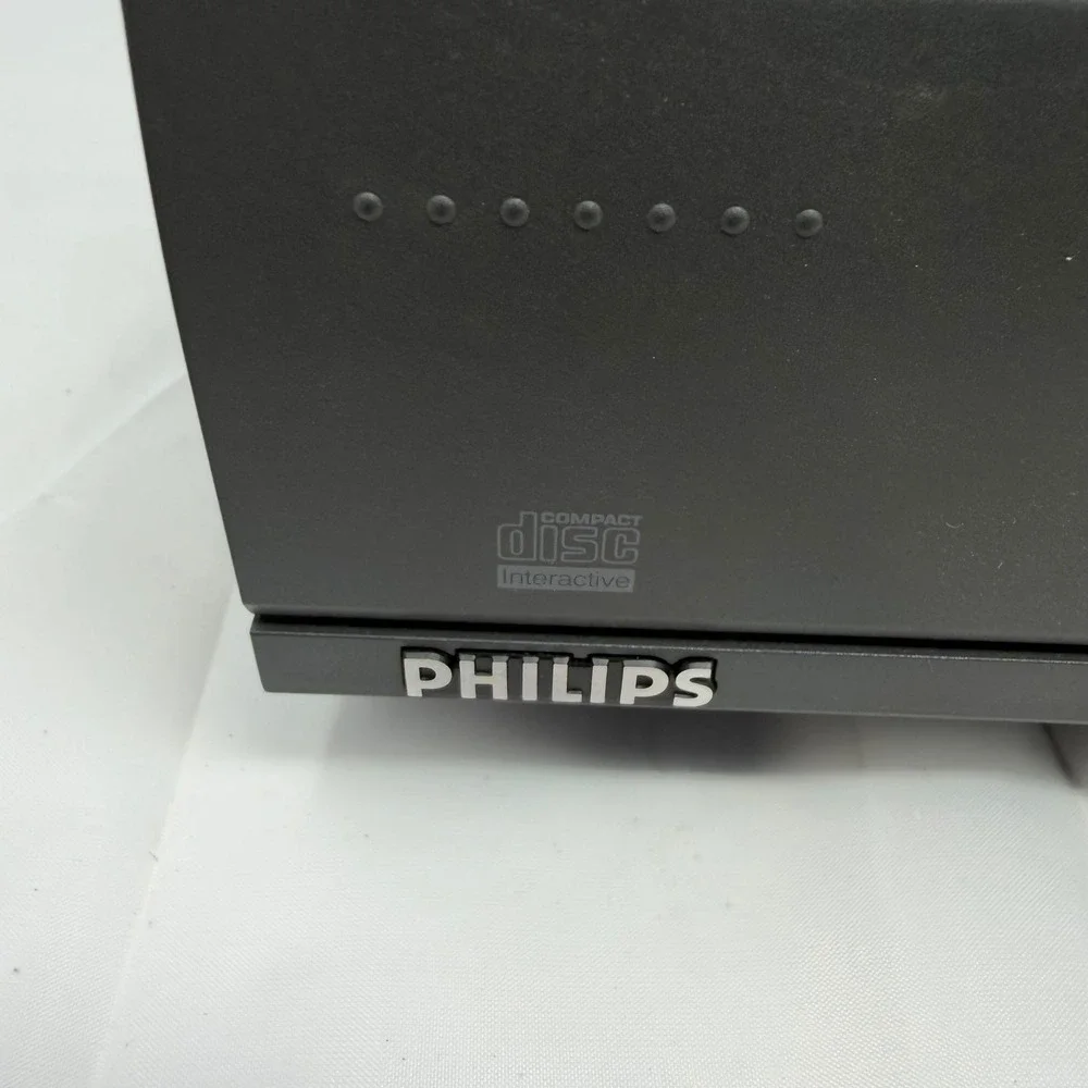 Philips CDI-220 BK12 CD-Interactive Player Vintage Multimedia Console Untested